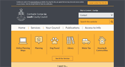 Desktop Screenshot of louthcoco.ie